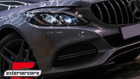 Full LED prednja svjetla (crna) / Mercedes C-klasa W205 S205 A205 C205 (2014-2018), LPMEC6