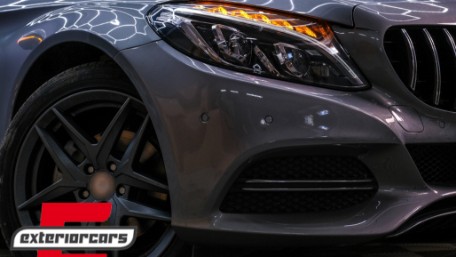 Ful
l LED prednja svjetla (crna) / Mercedes C-klasa W205 S205 A205 C205 (2014-2018), LPMEC6