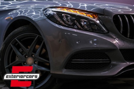 Full LED prednja svjetla (crna) / Mercedes C-klasa W205 S205 A205 C205 (2014-2018), LPMEC6