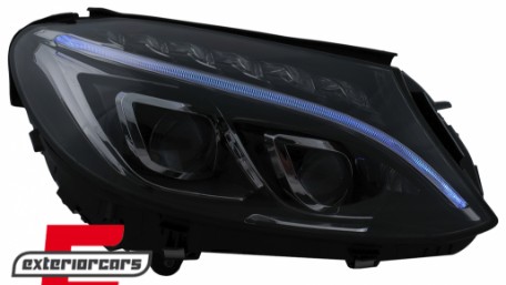 Full LED prednja svjetla (crna) / Mercedes C-klasa W205 S205 A205 C205 (2014-2018), LPMEC6