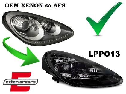 Full LED prednja svjetla (crna) / Porsche Cayenne 92A (2010-2015), LPPO13