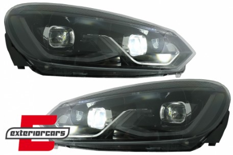 Full LED prednja svjetla (crna) / VW Golf 6 VI (2008-2013), LPVWW7