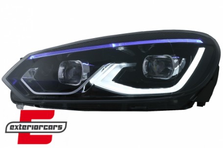 Full LED prednja svjetla (crna) / VW Golf 6 VI (2008-2013), LPVWW7