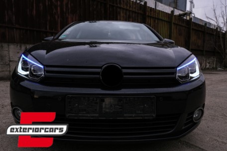 Full LED prednja svjetla (crna) / VW Golf 6 VI (2008-2013), LPVWW7
