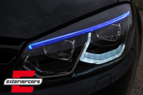 Full LED prednja svjetla (crna) / VW Golf 6 VI (2008-2013), LPVWW7