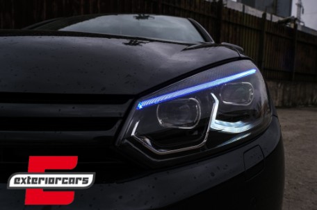 Full LED prednja svjetla (crna) / VW Golf 6 VI (2008-2013), LPVWW7