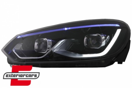 Full LED prednja svjetla (crna) / VW Golf 6 VI (2008-2013), LPVWW7