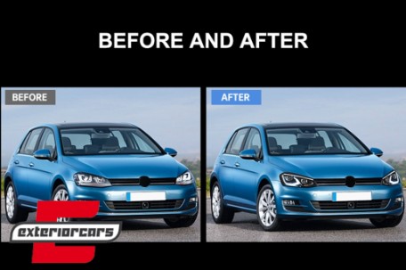 Full LED prednja svjetla (crna) / VW Golf 7 VII (2012-2017), LPVWW8