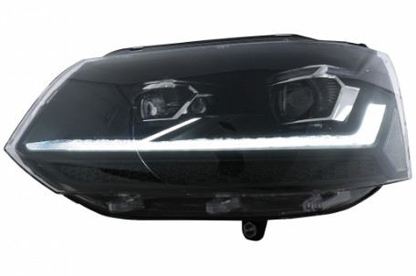 Full LED prednja svjetla (crna) / VW Transporter Caravelle Multivan T5.1 Facelift (2010-2015), LPVX25