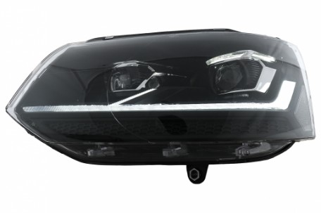 Full LED prednja svjetla (crna) / VW Transporter Caravelle Multivan T5.1 Facelift (2010-2015), LPVX25