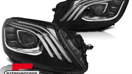 Full LED prednja svjetla Facelift look (crna) /  Mercedes S-klasa W222 (2013-2017), LPMEC7