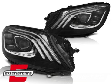 Full LED prednja svjetla Facelift look (crna) /  Mercedes S-klasa W222 (2013-2017), LPMEC7