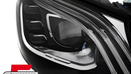 Full LED prednja svjetla Facelift look (crna) /  Mercedes S-klasa W222 (2013-2017), LPMEC7