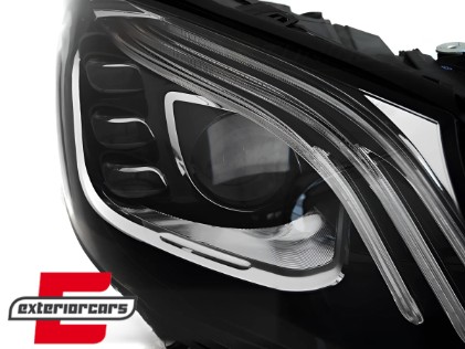 Full LED prednja svjetla Facelift look (crna) / Mercedes S-klasa W222 (2013-2017), LPMED6