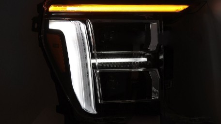 Full LED prednja svjetla LED DRL (crna) / FORD F150 Mk14 (2020-2023), LPFOD5