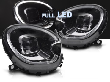 Full LED prednja svjetla LED DRL TubeLight dizajn (crna) / Mini Countryman R60 Paceman R61 (2010-2016), LPMC22