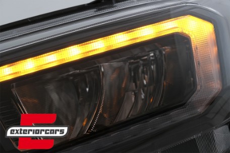 Full LED prednja svjetla LightBar SEQ žmigavci (crna) / Ford Ranger (2015-2022), LPFO93