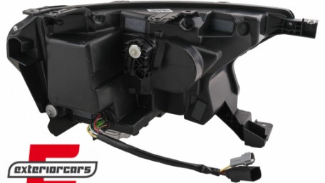Full LED prednja svjetla LightBar SEQ žmigavci (crna) / Ford Ranger (2015-2022), LPFO94