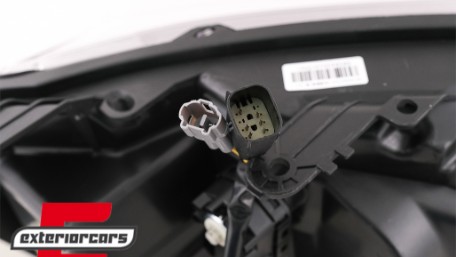 Full LED prednja svjetla LightBar SEQ žmigavci (crna) / Ford Ranger (2015-2022), LPFO94