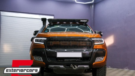 Full LED prednja svjetla LightBar SEQ žmigavci (crna) / Ford Ranger (2015-2022), LPFO94