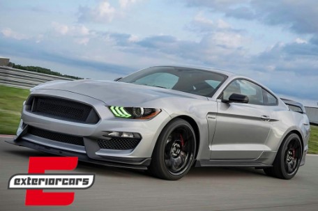Full LED prednja svjetla RGB DRL SEQ žmigavci (crna) / Ford Mustang VI Facelift (2018-2022), LPFO96