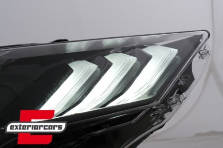 Full LED prednja svjetla RGB DRL SEQ žmigavci (crna) / Ford Mustang VI Facelift (2018-2022), LPFO96
