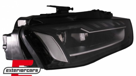 Full LED prednja svjetla SEQ žmigavci A4 B9.5 look / Audi A4 B8.5 Facelift (2012-2015) sa Xenon svjetlima, LPAUH4