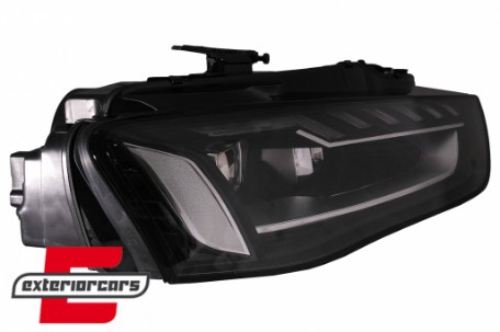 Full LED prednja svjetla SEQ žmigavci A4 B9.5 look / Audi A4 B8.5 Facelift (2012-2015) sa Xenon svjetlima, LPAUH4