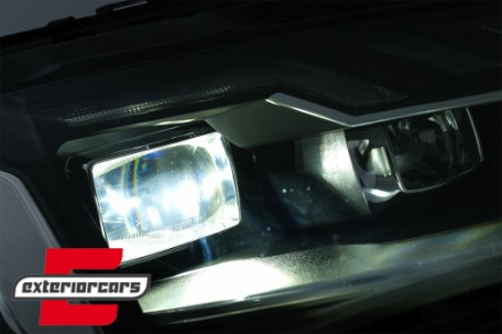 Full LED prednja svjetla SEQ žmigavci A4 B9.5 look / Audi A4 B8.5 Facelift (2012-2015) sa Xenon svjetlima, LPAUH4