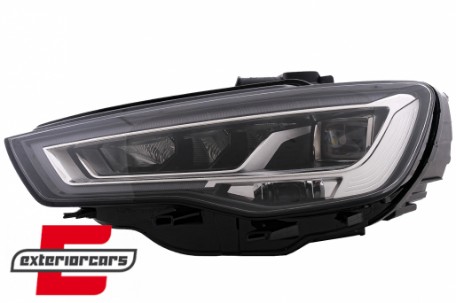 Full LED prednja svjetla SEQ žmigavci / Audi A3 8V (2012-2016) sa halogenim svjetlima, LPAUH1