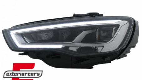 Full LED prednja svjetla SEQ žmigavci / Audi A3 8V (2012-2016) sa halogenim svjetlima, LPAUH1