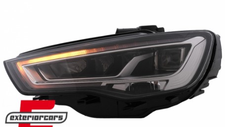 Full LED prednja svjetla SEQ žmigavci / Audi A3 8V (2012-2016) sa halogenim svjetlima, LPAUH1