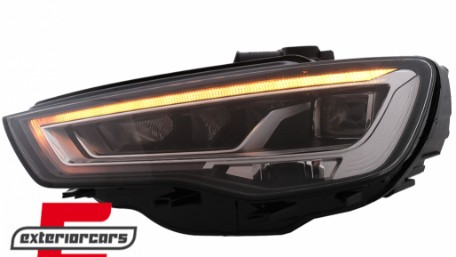 Full LED prednja svjetla SEQ žmigavci / Audi A3 8V (2012-2016) sa halogenim svjetlima, LPAUH1