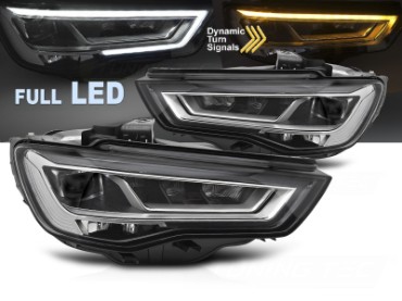 Full LED prednja svjetla SEQ žmigavci / Audi A3 8V (2012-2016) sa Xenon svjetlima, LPAUH2