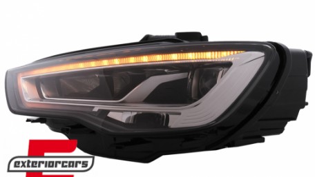 Full LED prednja svjetla SEQ žmigavci / Audi A3 8V (2012-2016) sa Xenon svjetlima, LPAUH2