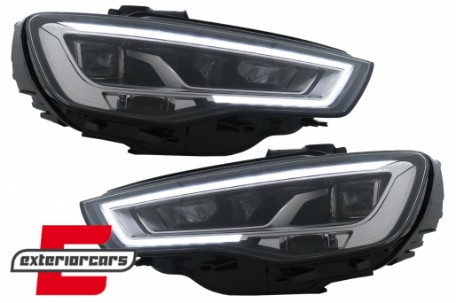 Full LED prednja svjetla SEQ žmigavci / Audi A3 8V (2012-2016) sa Xenon svjetlima, LPAUH2