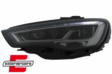 Full LED prednja svjetla SEQ žmigavci / Audi A3 8V (2012-2016) sa Xenon svjetlima, LPAUH2