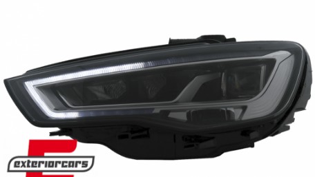 Full LED prednja svjetla SEQ žmigavci / Audi A3 8V (2012-2016) sa Xenon svjetlima, LPAUH2