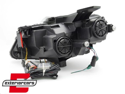 Full LED prednja svjetla SEQ žmigavci (chrome) / Chevrolet Camaro (2016-2018), LPCT22