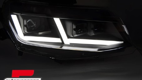 Full LED prednja svjetla SEQ žmigavci (crna) / Chevrolet Camaro (2016-2018), LPCT23