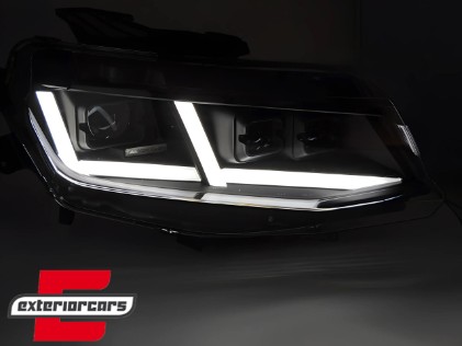 Full LED prednja svjetla SEQ žmigavci (crna) / Chevrolet Camaro (2016-2018), LPCT23