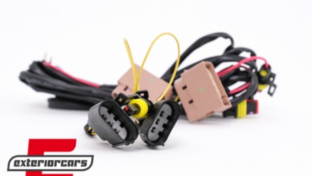 Full LED prednja svjetla SEQ žmigavci (crna) / Ford Mustang V (2004-2009), LPFO99