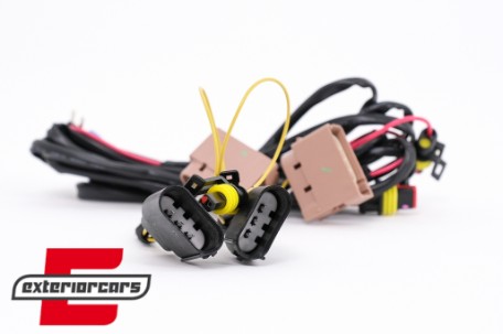 Full LED prednja svjetla SEQ žmigavci (crna) / Ford Mustang V (2004-2009), LPFO99