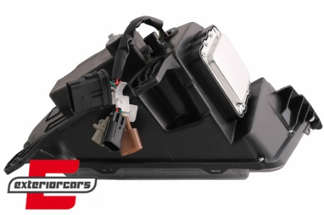 Full LED prednja svjetla SEQ žmigavci (crna) / Ford Mustang V (2010-2014), LPFO98