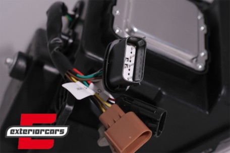 Full LED prednja svjetla SEQ žmigavci (crna) / Ford Mustang V (2010-2014), LPFO98