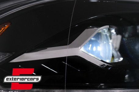 Full LED prednja svjetla SEQ žmigavci (crna) / Ford Mustang VI Facelift (2018-2023), LPFO97