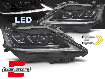 Full LED prednja svjetla SEQ žmigavci (crna) / Lexus RX III AL10 Facelift (2012-2015), LPLE13