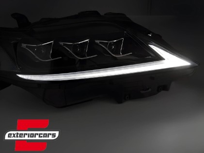 Full LED prednja svjetla SEQ žmigavci (crna) / Lexus RX III AL10 Facelift (2012-2015), LPLE13