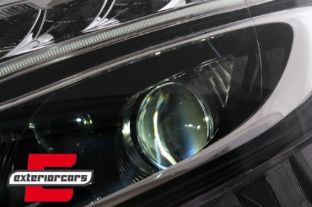 Full LED prednja svjetla SEQ žmigavci (crna) / Mercedes V-klasa W447 Vito (2014-2023), LPMEF5