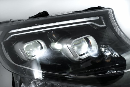 Full LED prednja svjetla SEQ žmigavci (crna) / Mercedes V-klasa W447 Vito (2014-2023), LPMEF9